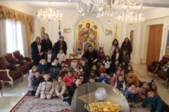 Τα χριστουγεννιάτικα κάλαντα τραγούδησαν μαθητές και μαθήτριες στον Μητροπολίτη Σερρών (22/12/2025)